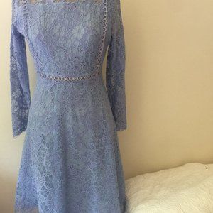 Kate Middleton Lilac Lace Dress